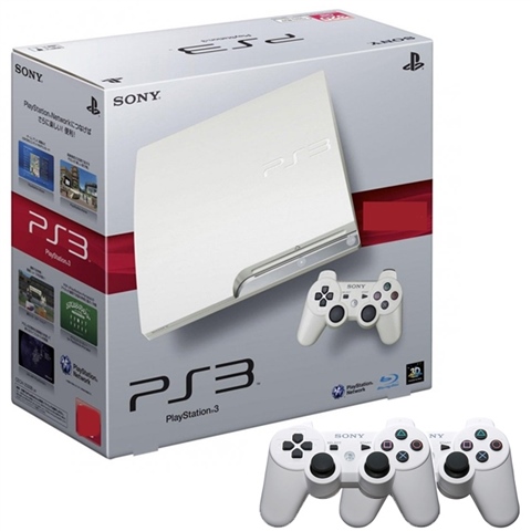 PS3 Slim Console 320GB White 2 Pads Boxed CeX UK Buy